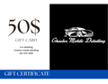 Charles Mobile Detailing Gift Card