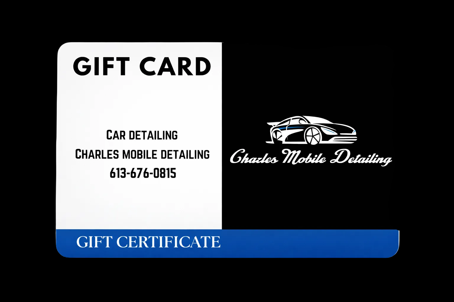 Charles Mobile Detailing Gift Card