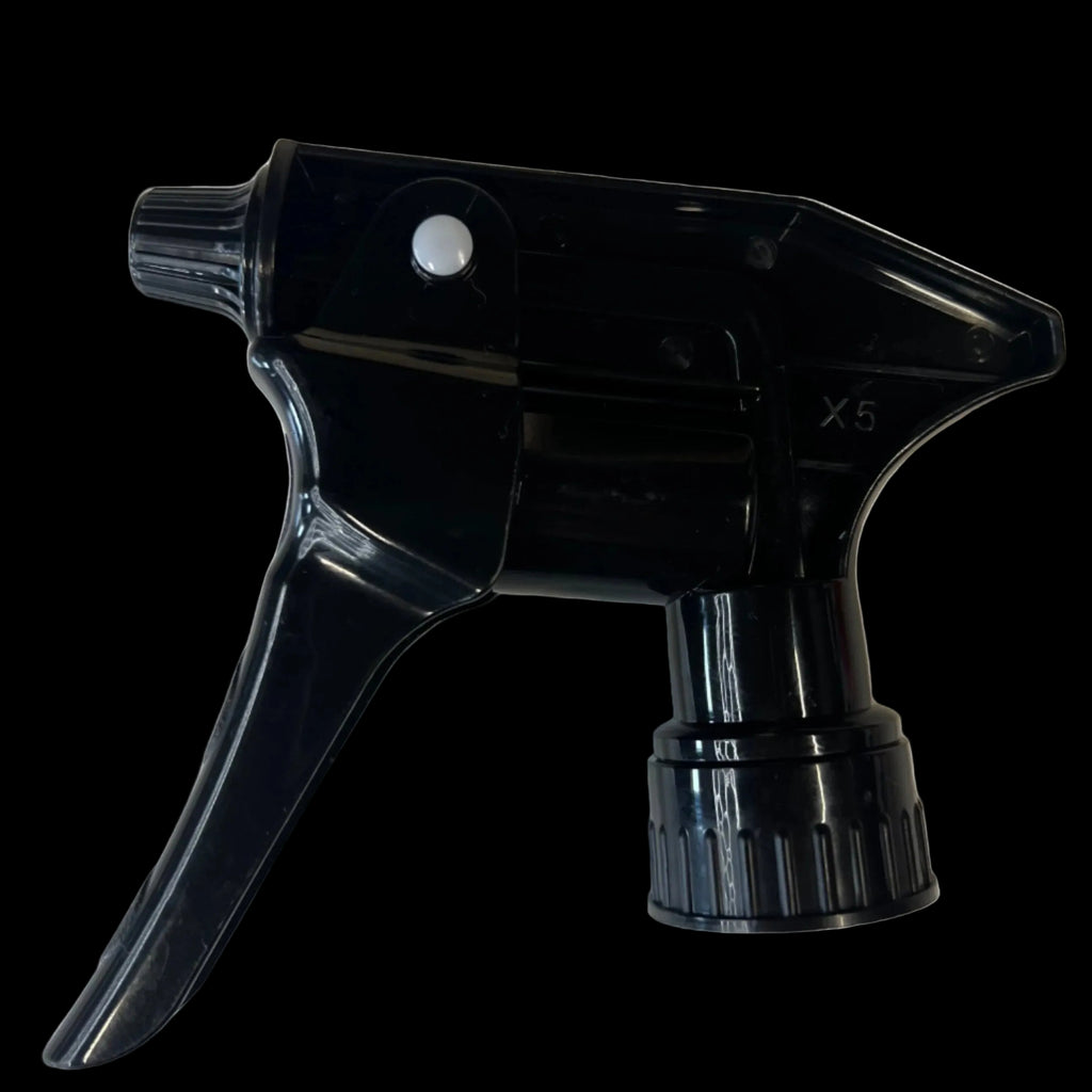 High Output Chemical Resistant Trigger Sprayer - Black